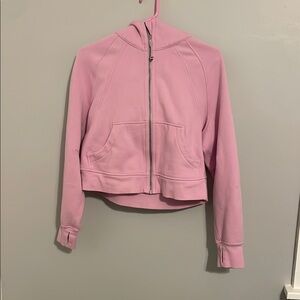 Pink Women's lululemon full zip scuba